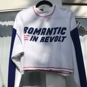 Zara Trafaluc s/s 18 sweater “romantic in revolt”